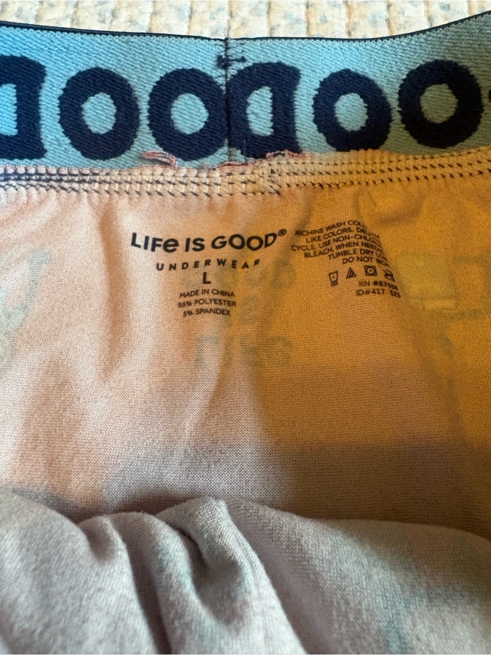 Life is Good Boxer Shorts - Picture 4 of 5